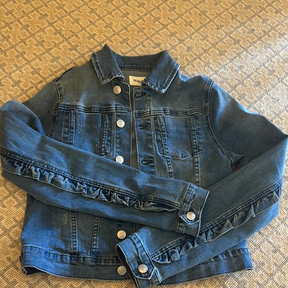 Stylish Blue Denim Kids Jacket NWOT - Picture 4 of 10